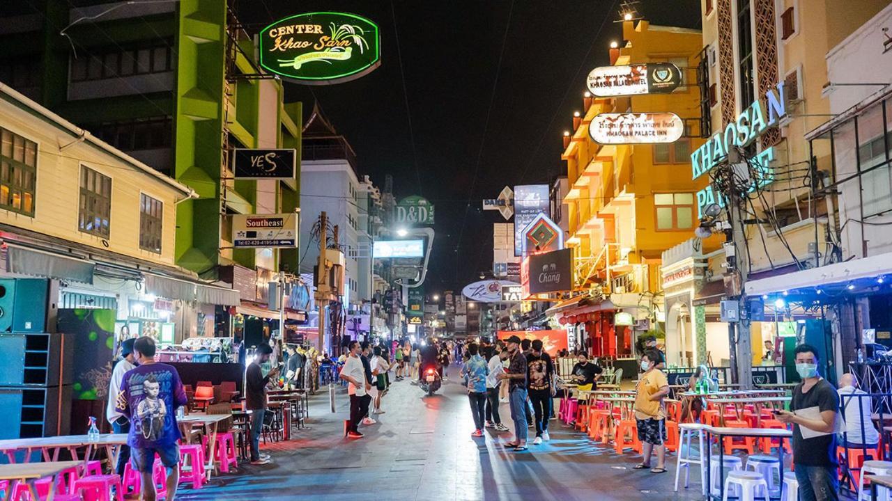 Go Inn V ข้าวสาร Bangkok Luaran gambar